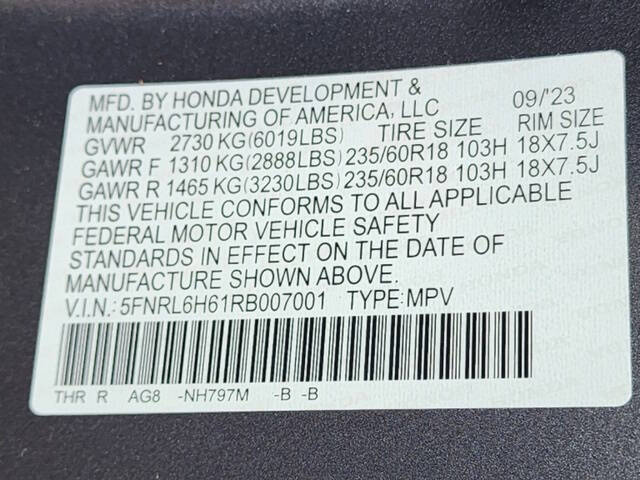 2024 Honda Odyssey EX-L
