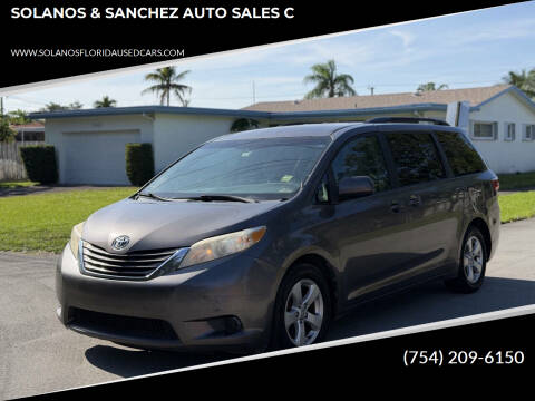 2015 Toyota Sienna LE Mobility 7-Passenger