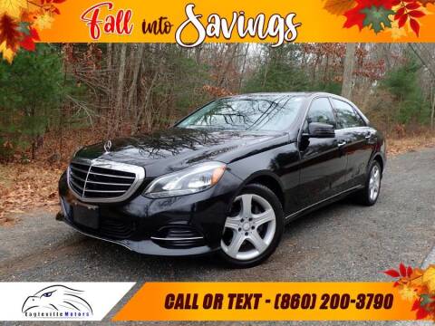 2014 Mercedes-Benz E-Class for sale at EAGLEVILLE MOTORS LLC in Storrs Mansfield CT