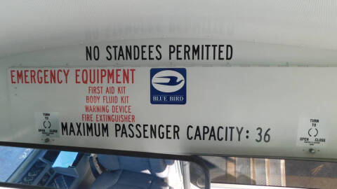 2011 Blue Bird Vision