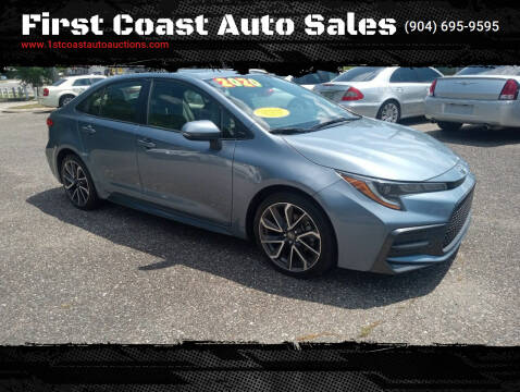 2020 Toyota Corolla for sale at First Coast Auto Sales in Jacksonville FL