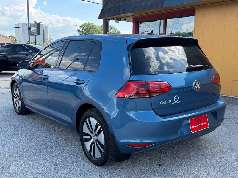 2016 Volkswagen e-Golf SEL Premium