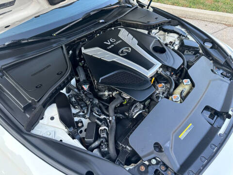 2017 Infiniti Q60 Red Sport 400