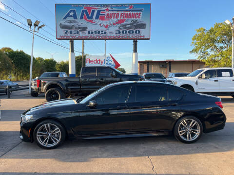 2017 BMW 7 Series for sale at ANF AUTO FINANCE in Houston TX