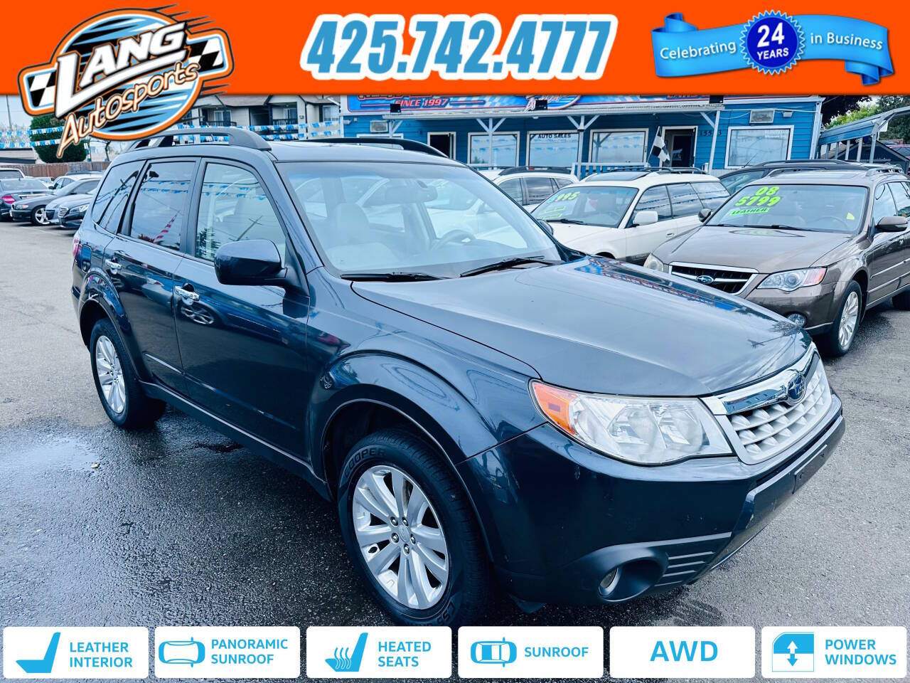 2013 Subaru Forester for sale at Lang Autosports in Lynnwood, WA