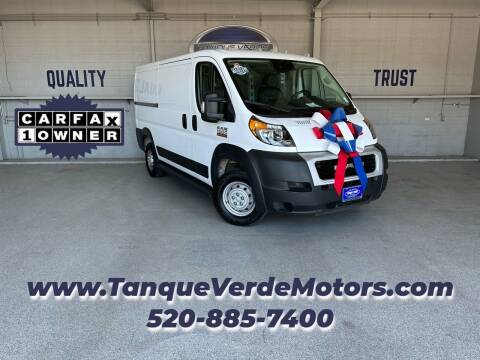 2022 RAM ProMaster for sale at TANQUE VERDE MOTORS in Tucson AZ