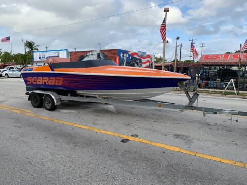 1990 SCARAB SCARAB for sale at BIG BOY DIESELS in Fort Lauderdale FL