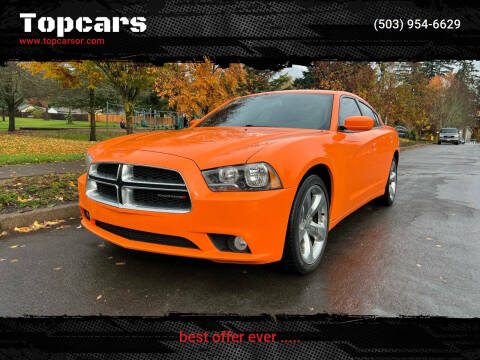 2014 Dodge Charger for sale at Topcars in Wilsonville OR