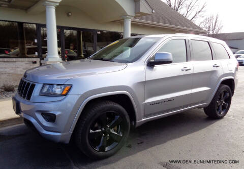 2015 Jeep Grand Cherokee for sale at DEALS UNLIMITED INC in Portage MI