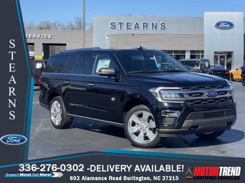 2022 Ford Expedition MAX for sale at Stearns Ford in Burlington NC