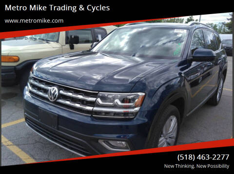 2018 Volkswagen Atlas for sale at Metro Mike Trading & Cycles in Albany NY