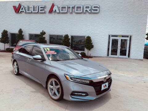 2019 Honda Accord for sale at VALUE MOTORS in Marrero LA