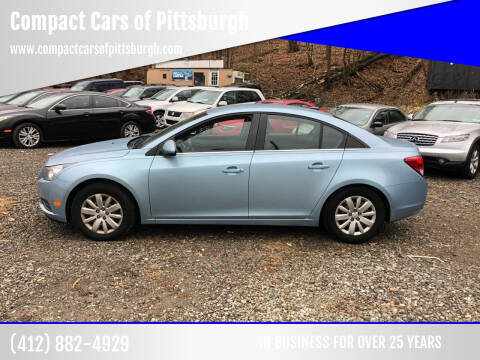 2011 Chevrolet Cruze for sale at Compact Cars of Pittsburgh in Pittsburgh PA