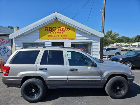 2003 Jeep Grand Cherokee for sale at ABC AUTO CLINIC CHUBBUCK in Chubbuck ID