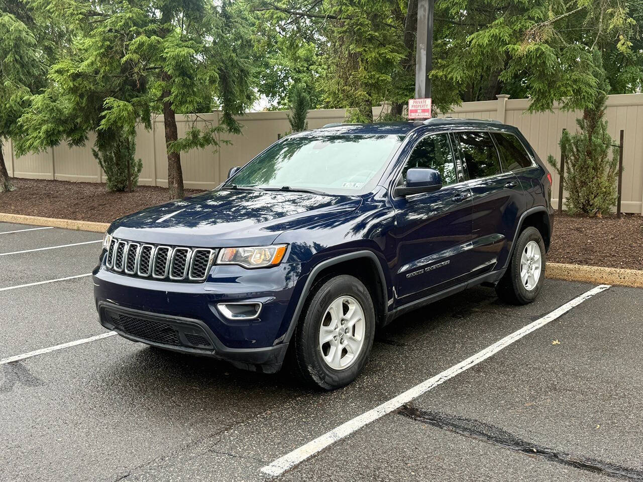 Blue 2017 Jeep Grand Cherokee Laredo 4x4 Laredo 4dr SUV 2
