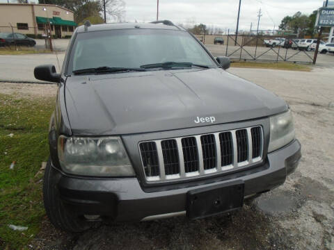 2004 Jeep Grand Cherokee for sale at SCOTT HARRISON MOTOR CO in Houston TX