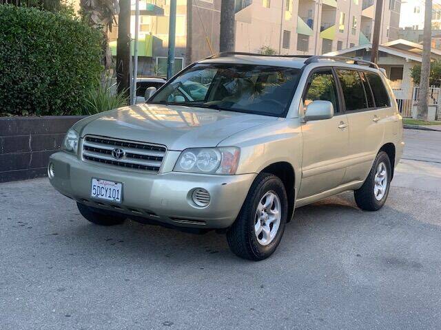 2003 Toyota Highlander for sale at Good Vibes Auto Sales in North Hollywood CA