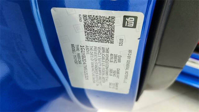 2021 Chevrolet Corvette Stingray