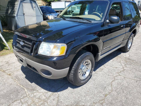 2001 Ford Explorer Sport for sale at D -N- J Auto Sales Inc. in Fort Wayne IN