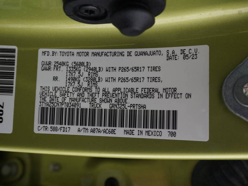 2023 Toyota Tacoma TRD Sport