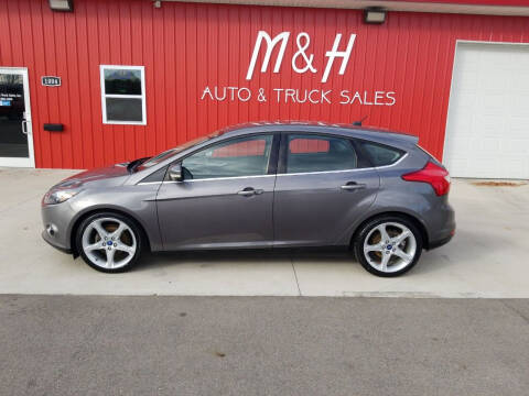 2013 Ford Focus for sale at M & H Auto & Truck Sales Inc. in Marion IN