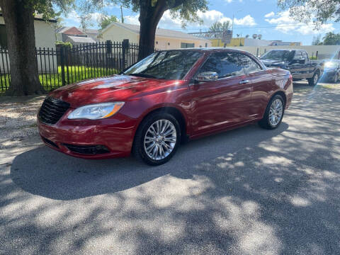 2012 Chrysler 200 for sale at America Auto Wholesale Inc in Miami FL