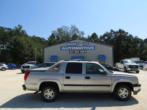 2005 Chevrolet Avalanche for sale at Under 10 Automotive in Robertsdale AL