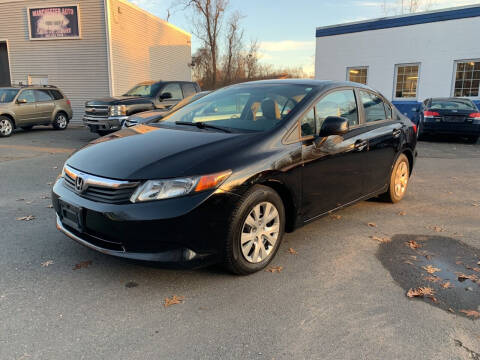 2012 Honda Civic for sale at Manchester Auto Sales in Manchester CT