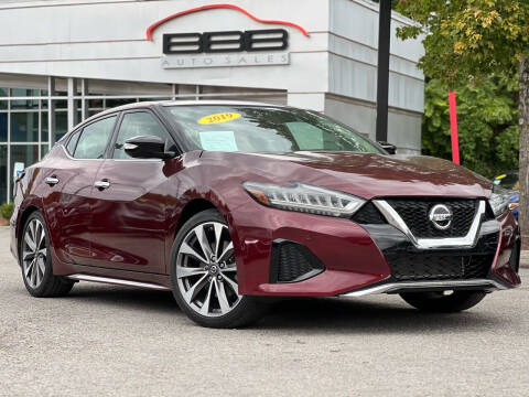 2019 Nissan Maxima for sale at BBB AUTO SALES in Nashville TN