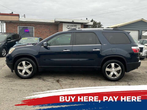 2012 GMC Acadia for sale at Autocom, LLC in Clayton NC