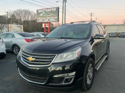 2015 Chevrolet Traverse for sale at Extreme Auto Group Corp in Charlotte NC