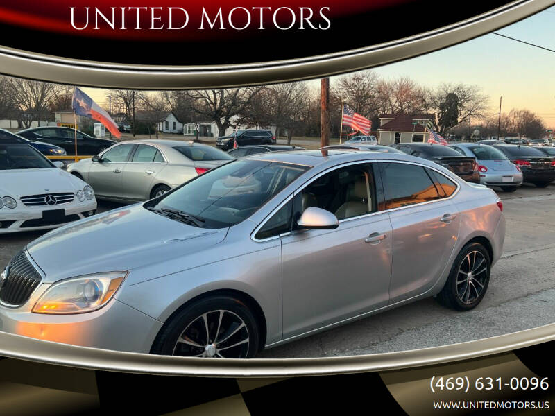 2017 Buick Verano for sale at UNITED MOTORS in Mckinney TX