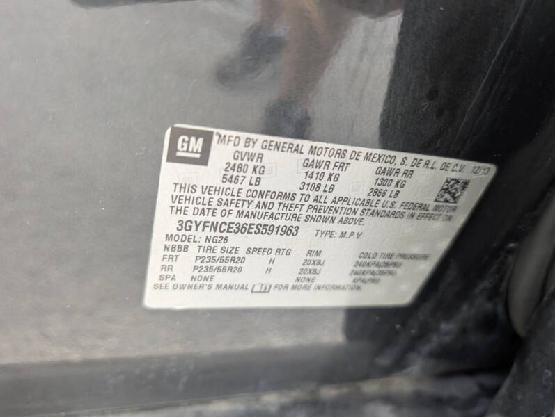 2014 Cadillac SRX Performance Collection