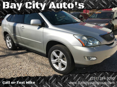 2007 Lexus RX 350 for sale at Bay City Auto's in Mobile AL