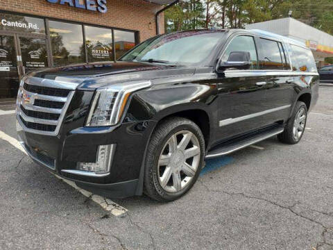 2020 Cadillac Escalade ESV for sale at Sawnee Mountain Motors in Cumming GA