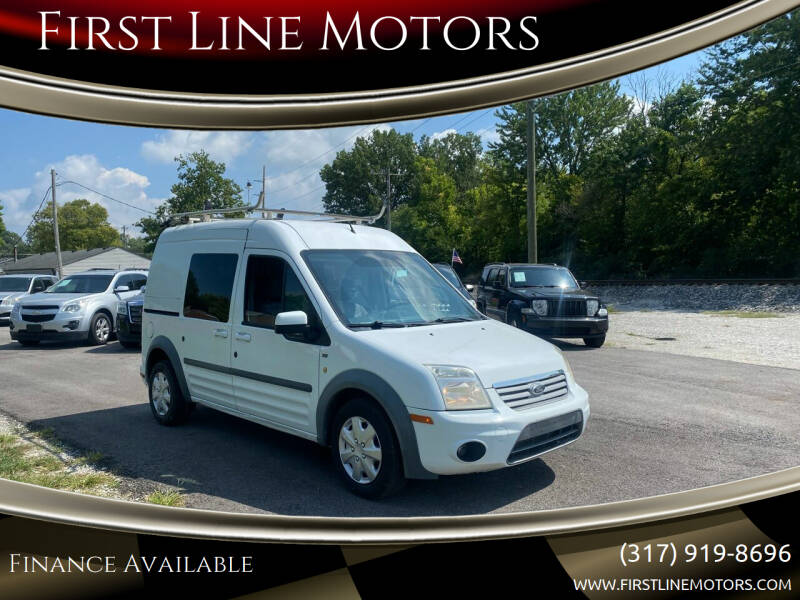 2013 Ford Transit Connect for sale at First Line Motors in Brownsburg IN