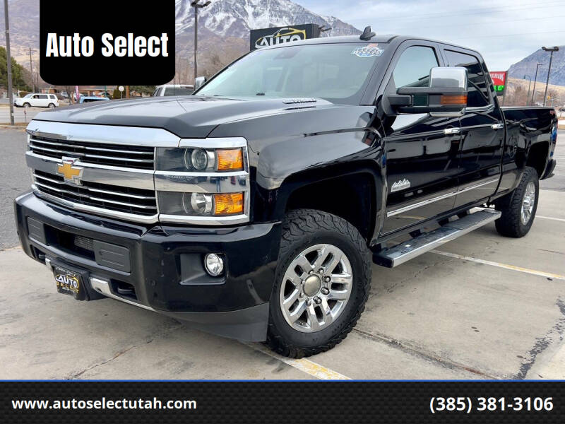 2016 Chevrolet Silverado 3500HD for sale at Auto Select in Orem UT