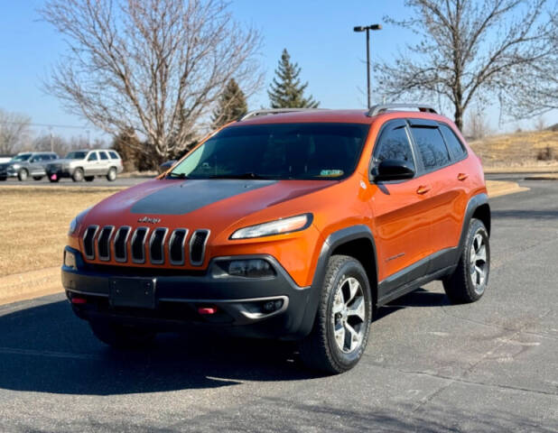 2015 Jeep Cherokee for sale at MINT MOTORS in Ramsey, MN