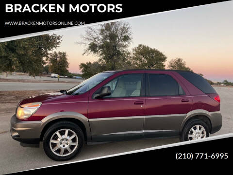 2005 Buick Rendezvous for sale at BRACKEN MOTORS in San Antonio TX