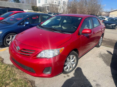 2013 Toyota Corolla for sale at Doug Dawson Motor Sales in Mount Sterling KY