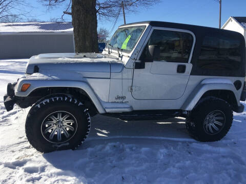 2003 Jeep Wrangler for sale at Antique Motors in Plymouth IN