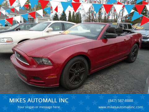 2013 Ford Mustang for sale at MIKES AUTOMALL INC in Ingleside IL