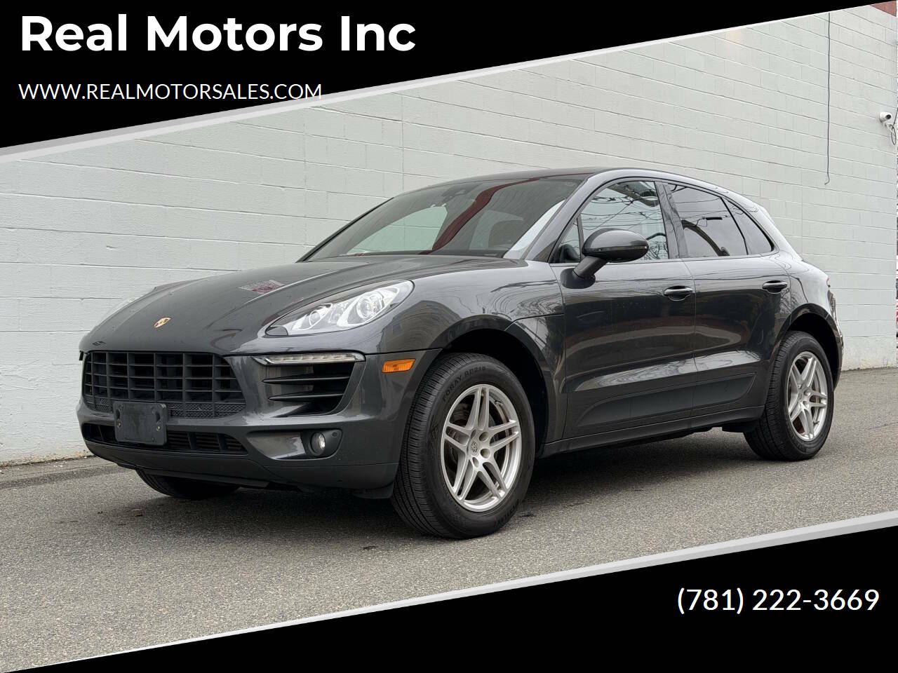 Gray 2018 Porsche Macan Base AWD 4dr SUV 1