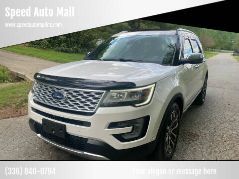 2017 Ford Explorer for sale at Speed Auto Mall in Greensboro NC