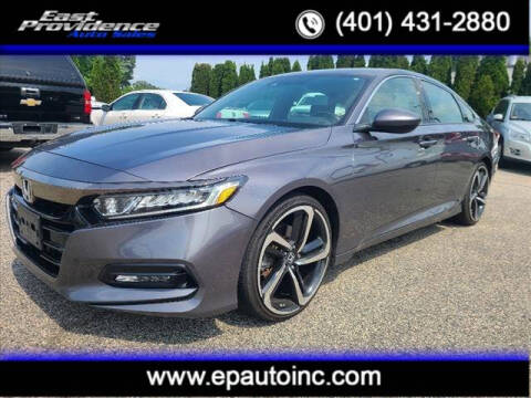 2019 Honda Accord for sale at East Providence Auto Sales in East Providence RI