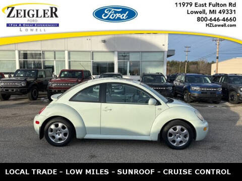 2002 Volkswagen New Beetle for sale at Zeigler Ford of Plainwell in Plainwell MI