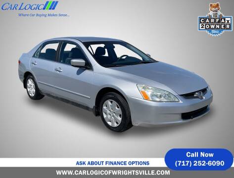 2003 Honda Accord for sale at Car Logic of Wrightsville in Wrightsville PA