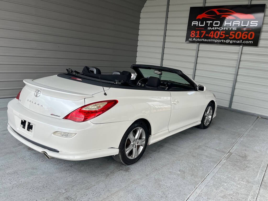 2008 Toyota Camry Solara for sale at Auto Haus Imports in Grand Prairie, TX