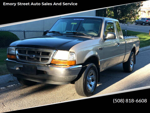 2000 Ford Ranger for sale at Emory Street Auto Sales and Service in Attleboro MA