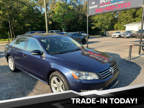 2015 Volkswagen Passat for sale at Boyette Auto Sales in Covington LA
